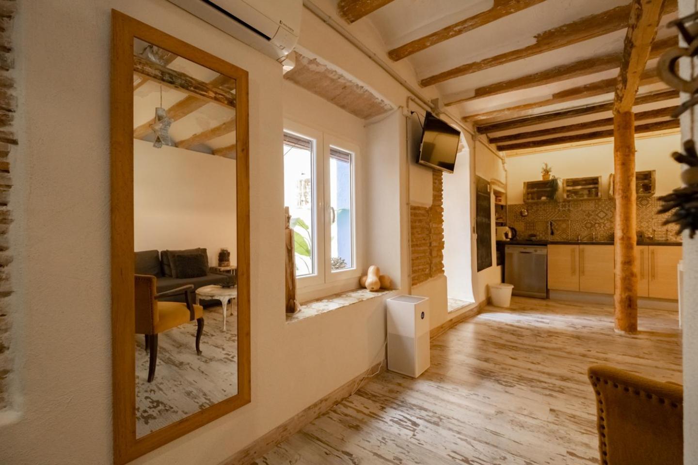 Apartamento En El Corazon De Tarragona. Planta Baja Con Patio. Eksteriør bilde