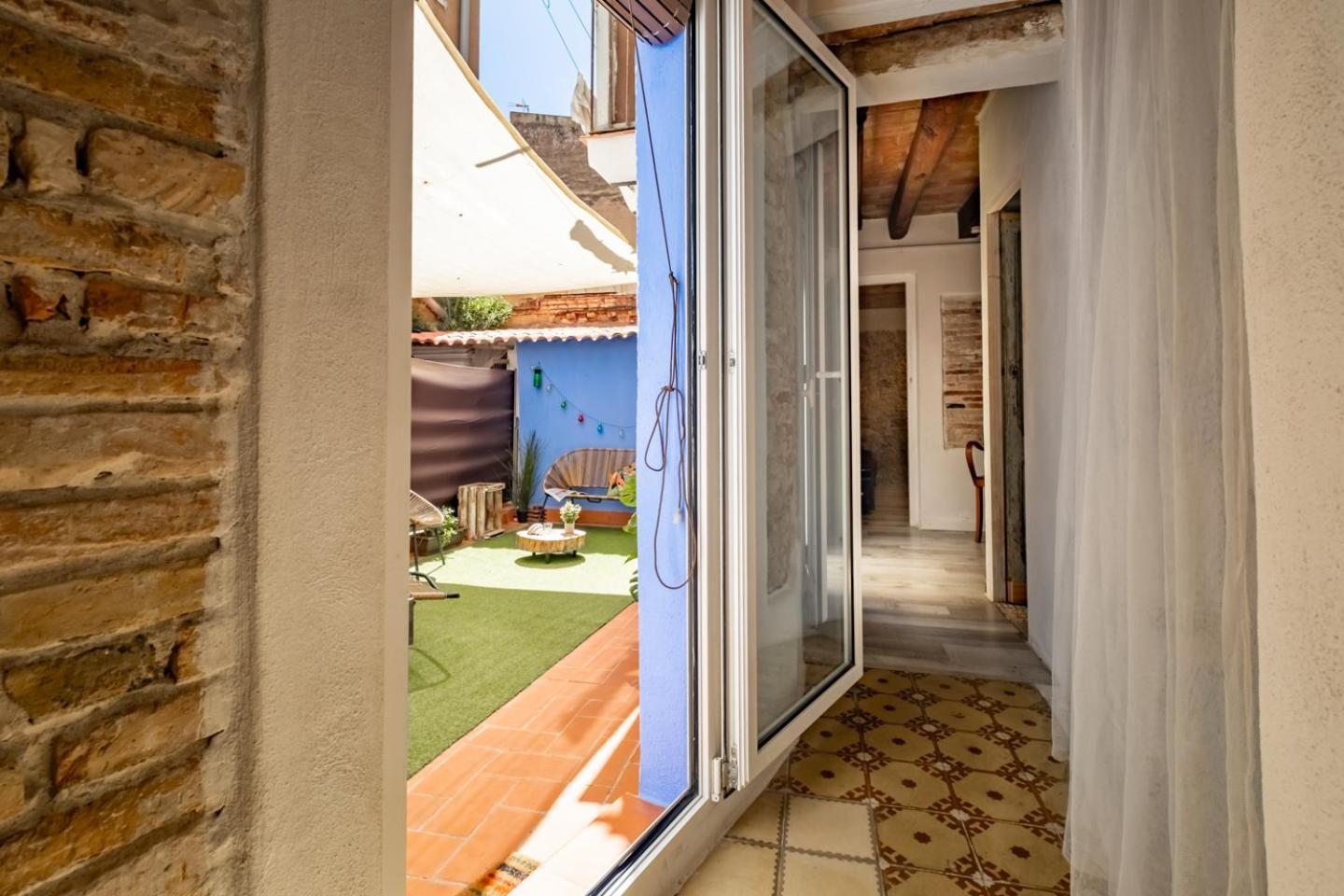 Apartamento En El Corazon De Tarragona. Planta Baja Con Patio. Eksteriør bilde