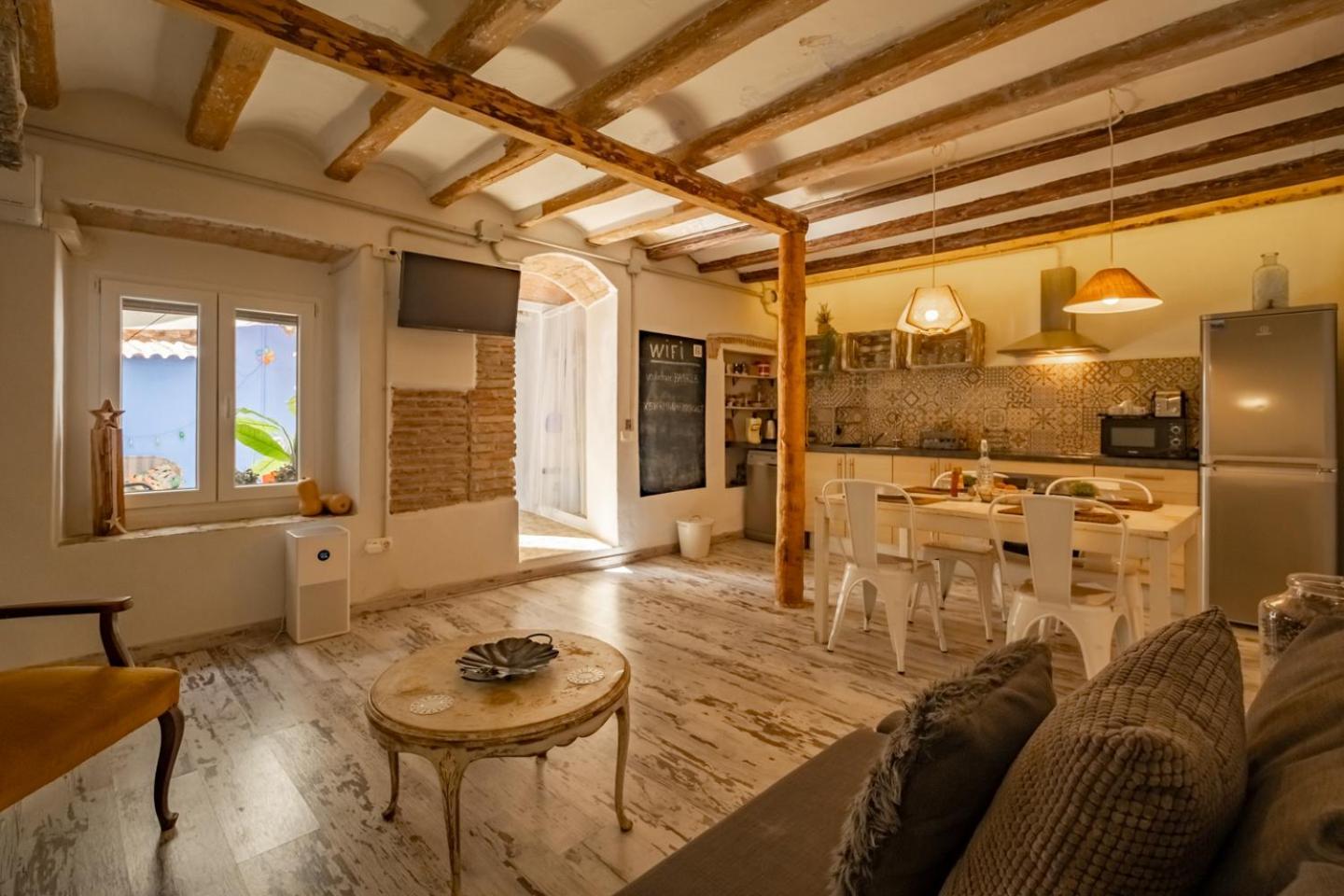 Apartamento En El Corazon De Tarragona. Planta Baja Con Patio. Eksteriør bilde